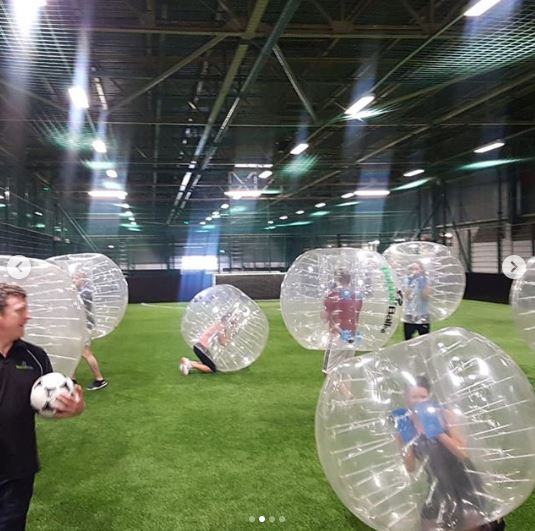 Bubble football 