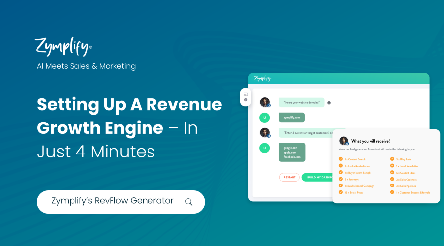 Blog Setting up a Revenue Growth Engine in just 4 minutes
