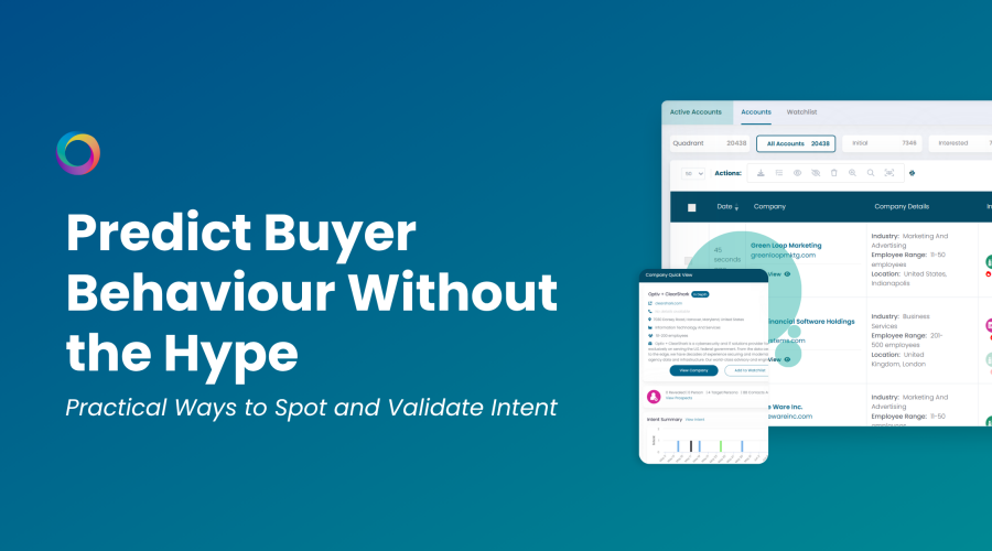 Predict Buyer Behaviour Without the Hype